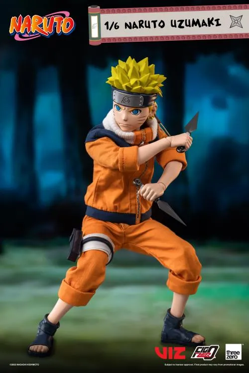 Threezero 1/6 Scale Figure - Naruto: Shippuden - Naruto Uzumaki