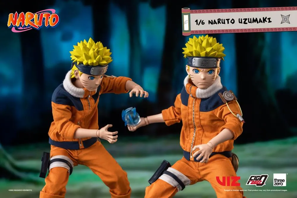 Threezero 1/6 Scale Figure - Naruto: Shippuden - Naruto Uzumaki