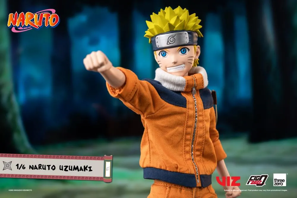 Threezero 1/6 Scale Figure - Naruto: Shippuden - Naruto Uzumaki