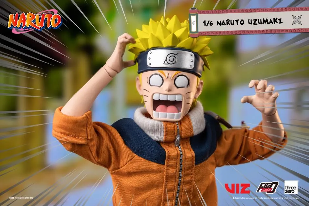 Threezero 1/6 Scale Figure - Naruto: Shippuden - Naruto Uzumaki