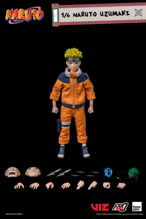Threezero 1/6 Scale Figure - Naruto: Shippuden - Naruto Uzumaki