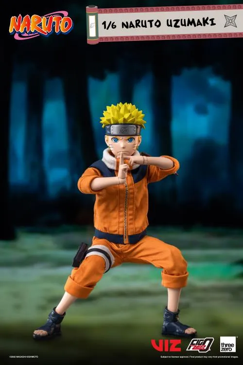 Threezero 1/6 Scale Figure - Naruto: Shippuden - Naruto Uzumaki