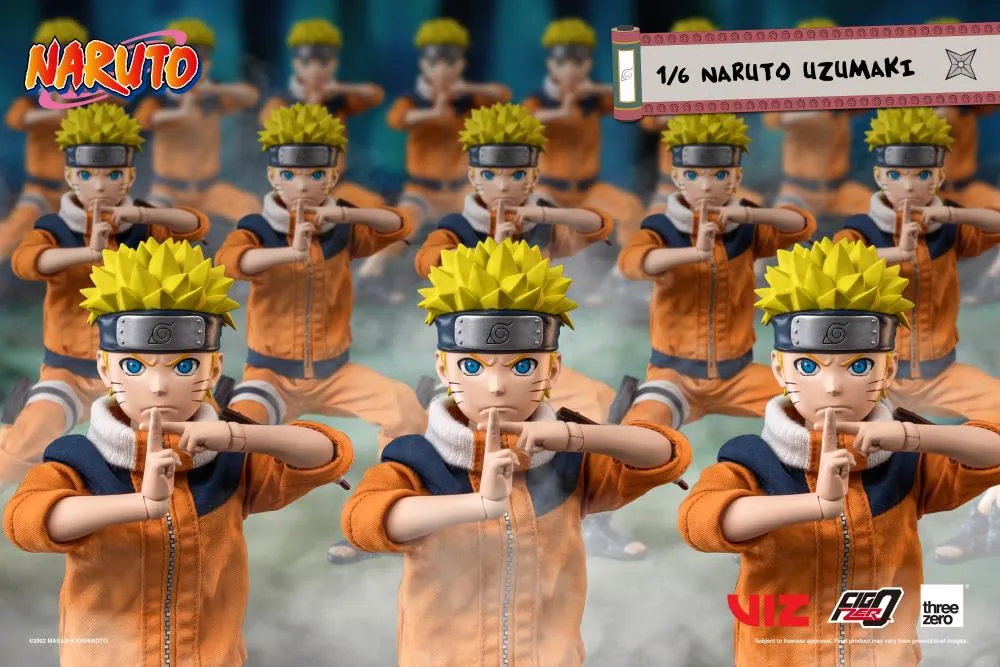 Threezero 1/6 Scale Figure - Naruto: Shippuden - Naruto Uzumaki