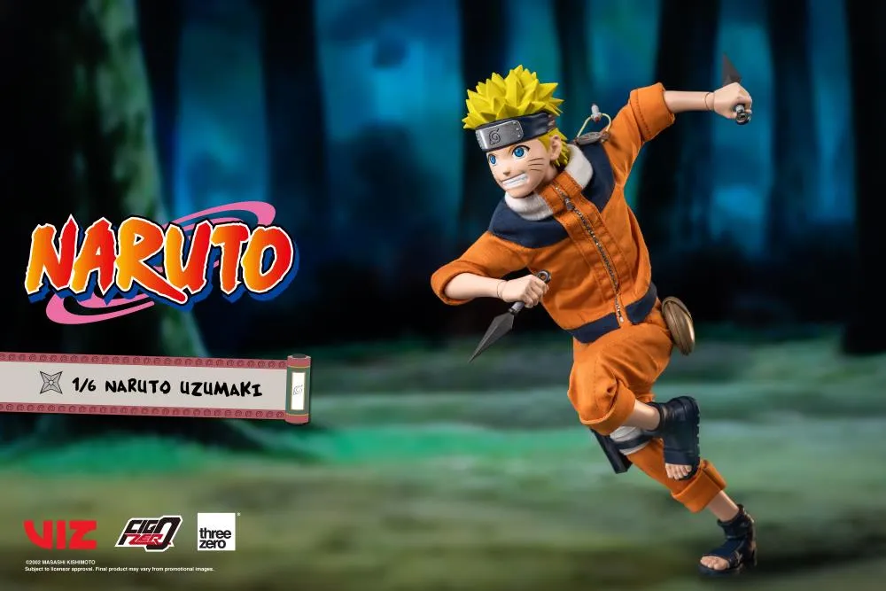 Threezero 1/6 Scale Figure - Naruto: Shippuden - Naruto Uzumaki