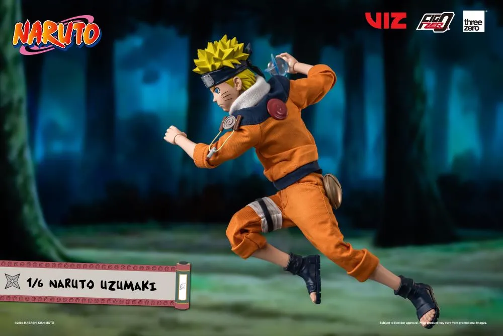 Threezero 1/6 Scale Figure - Naruto: Shippuden - Naruto Uzumaki