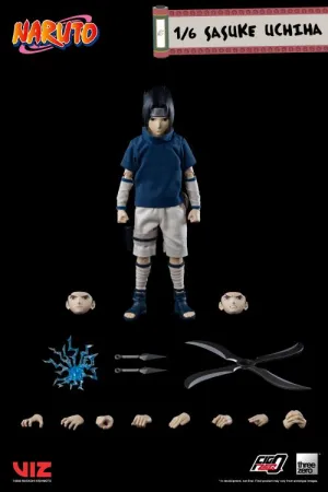 ThreeZero FigZero 1/6 Naruto Sasuke Uchiha Scale Action Figure