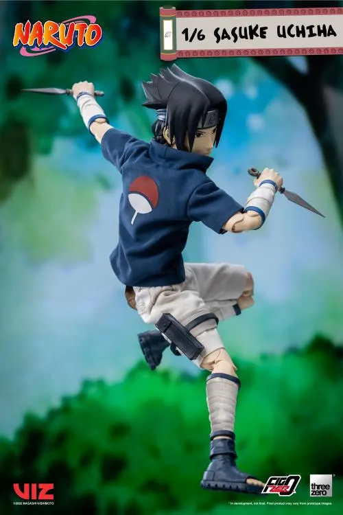 ThreeZero FigZero 1/6 Naruto Sasuke Uchiha Scale Action Figure