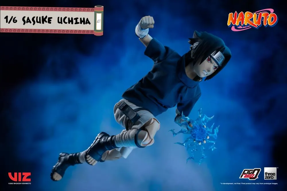 ThreeZero FigZero 1/6 Naruto Sasuke Uchiha Scale Action Figure