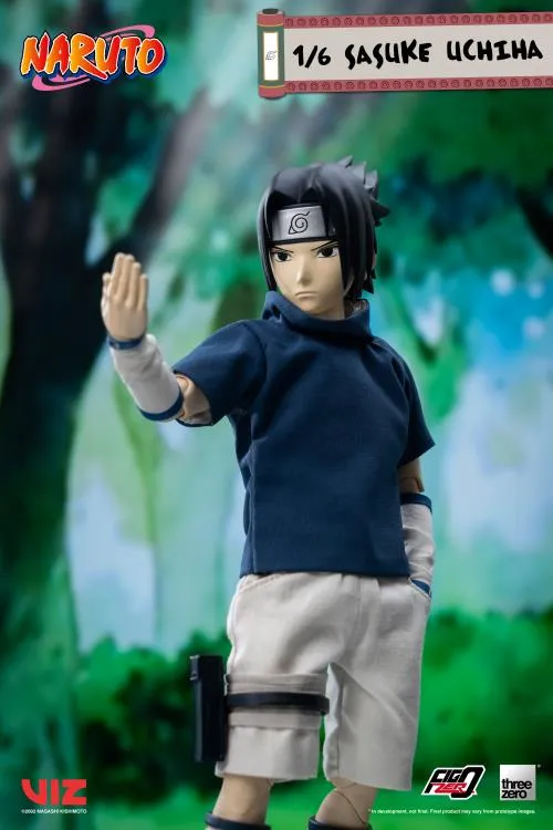 ThreeZero FigZero 1/6 Naruto Sasuke Uchiha Scale Action Figure
