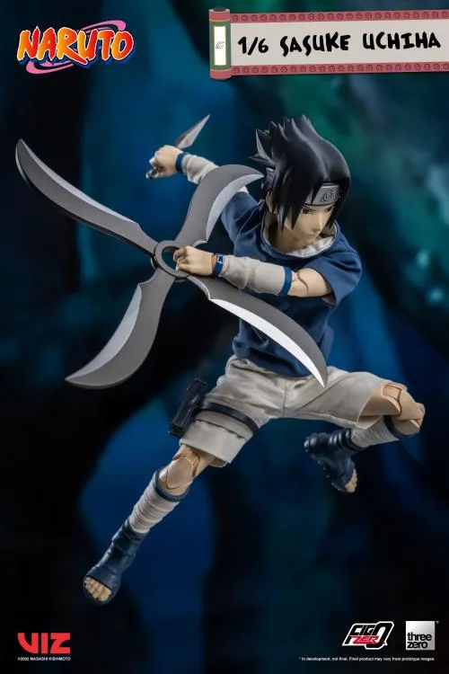 ThreeZero FigZero 1/6 Naruto Sasuke Uchiha Scale Action Figure