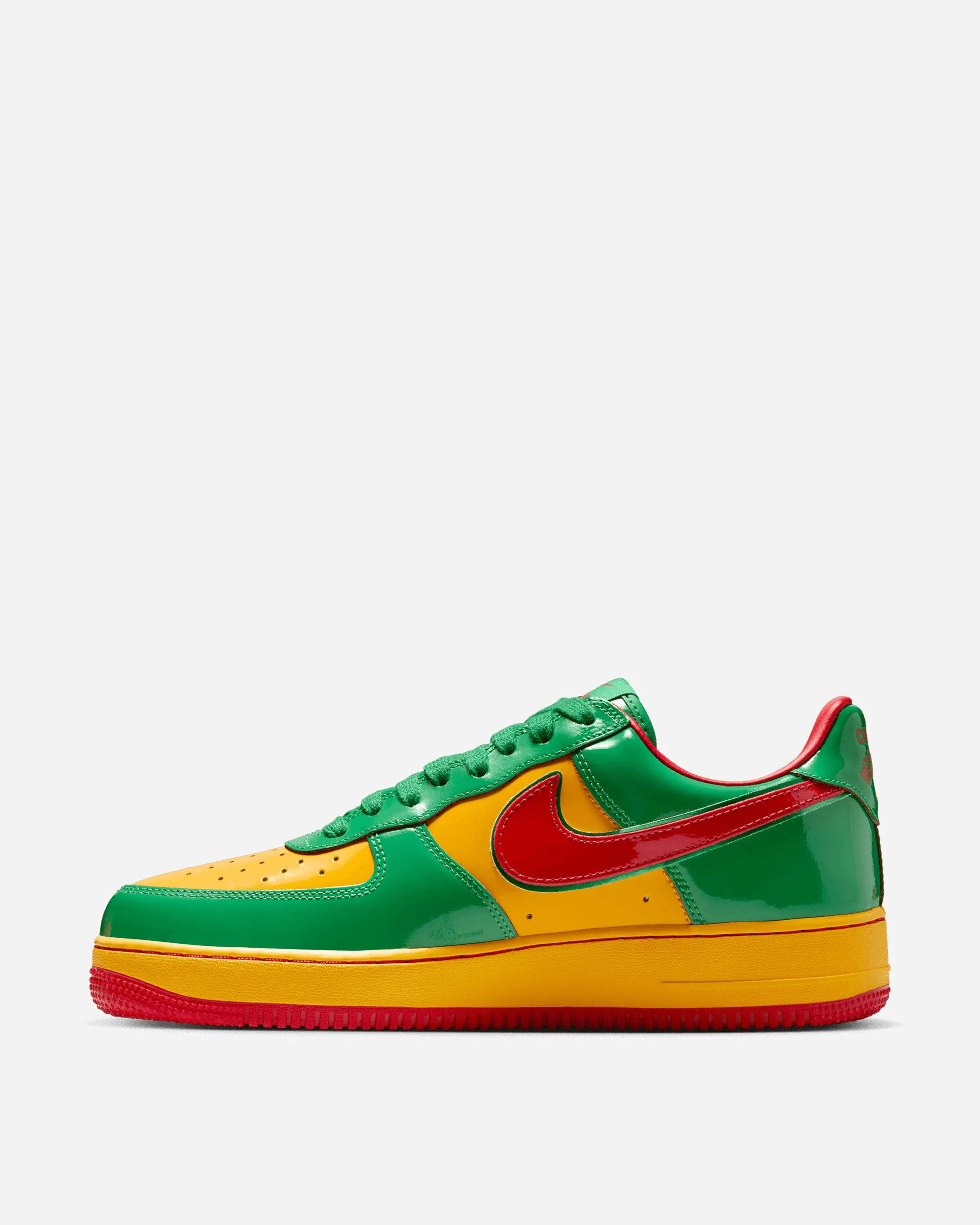 Us Force 1 Sneakers Lucky Green / Mystic Red