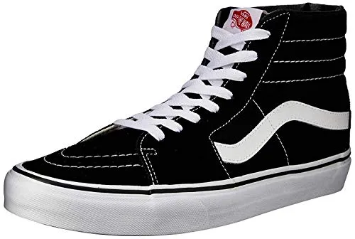 Vans Herren U SK8-HI High-Top Sneaker. Black/Black/White. 50 EU