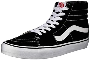 Vans Herren U SK8-HI High-Top Sneaker. Black/Black/White. 50 EU