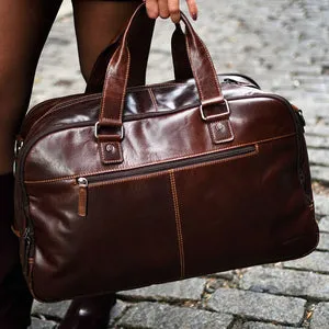 Voyager Satchel Duffle - Brown
