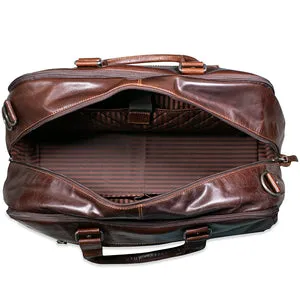 Voyager Satchel Duffle - Brown
