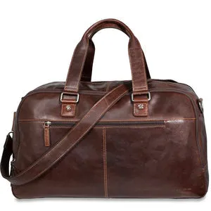 Voyager Satchel Duffle - Brown