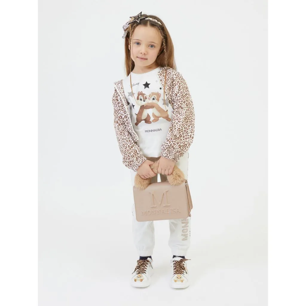 White Chipmunks Print Shoes