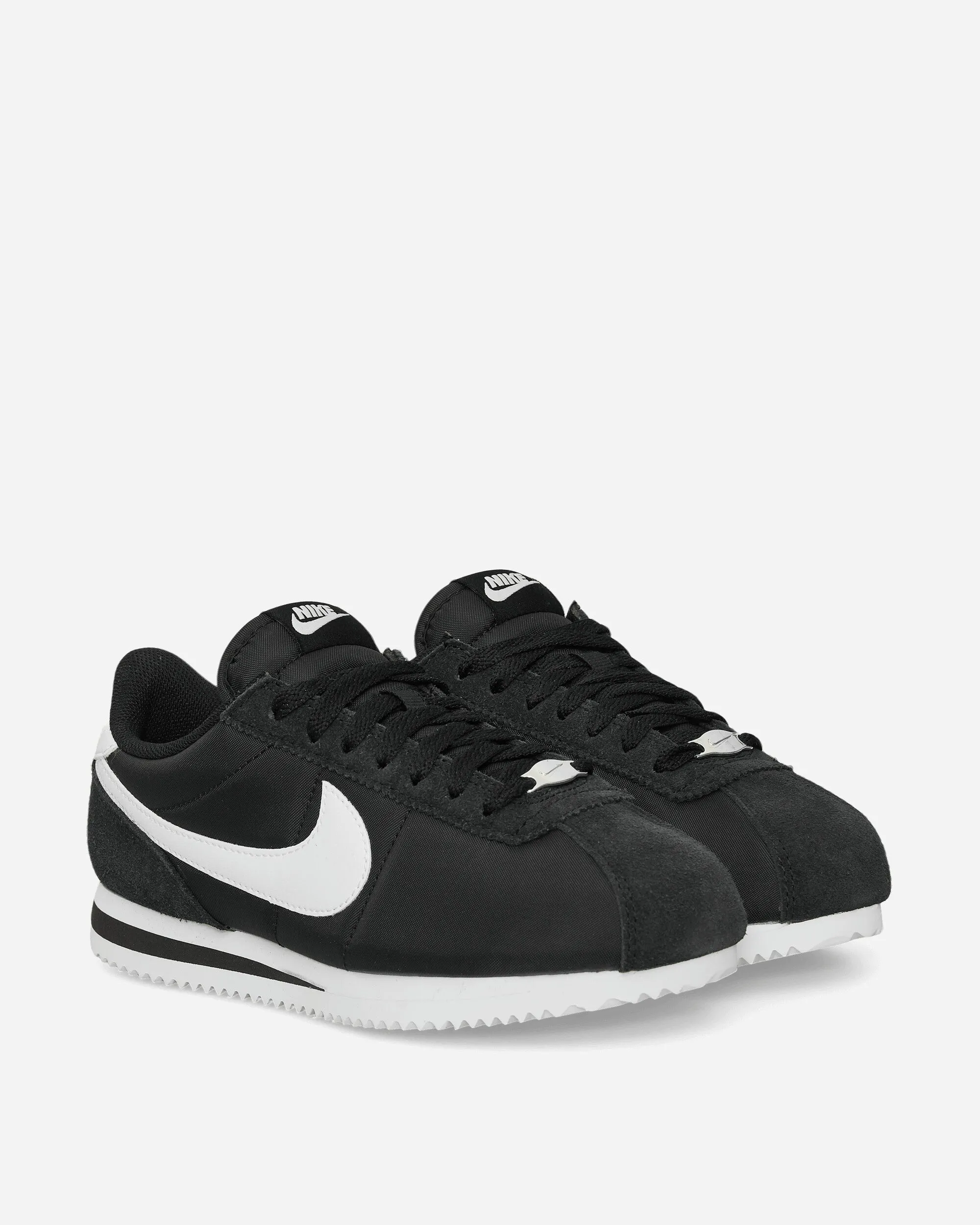 Women's Cortez Textile Sneakers Black / White