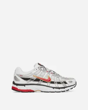 Women's P-6000 Sneakers White / Metallic Platinum / Varsity Red